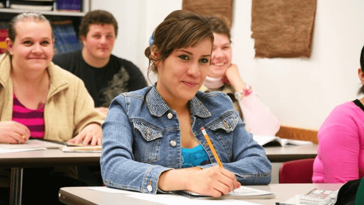Students in a Classroom