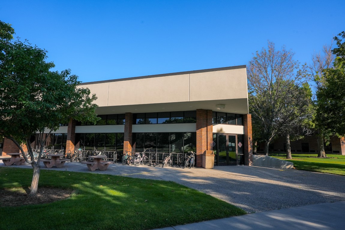 Eagle Hall bike racks 