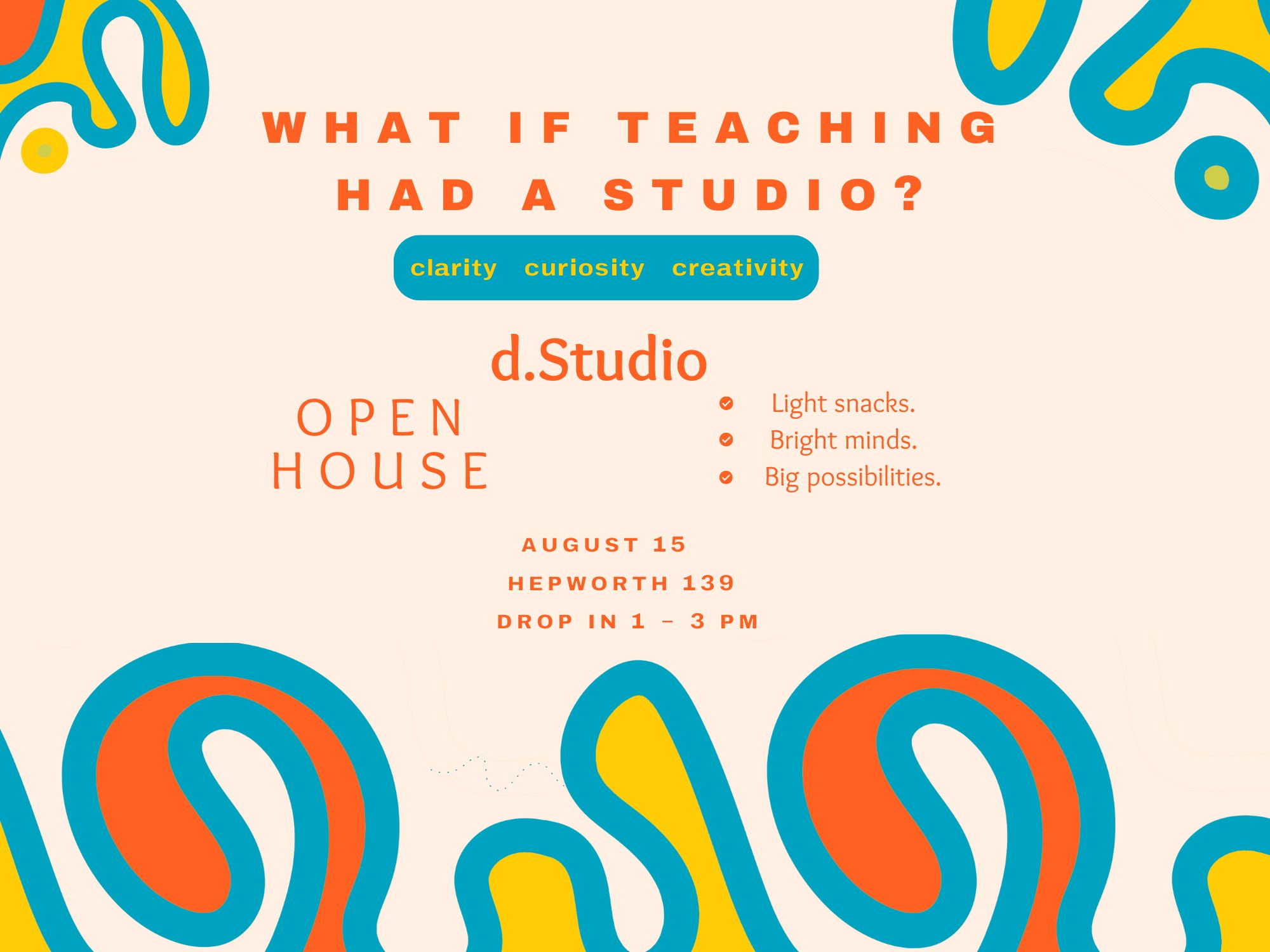 Check out the d.Studio Open House!